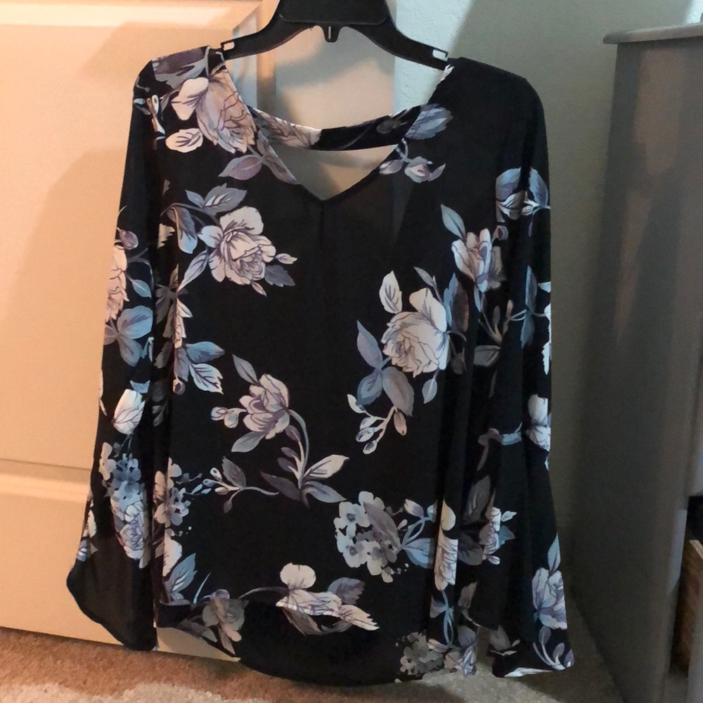 Open Back Blouse
